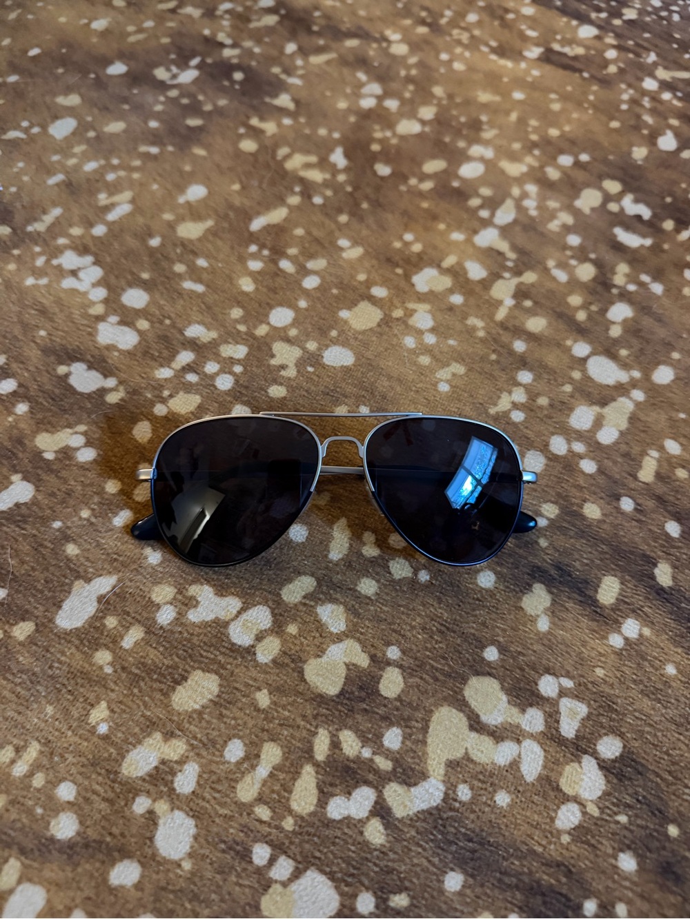 Bajio brown and gold aviators